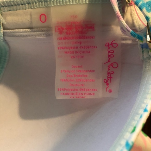 🚫SOLD Lilly Pulitzer swimsuit bathing suit one piece - Picture 3 of 5